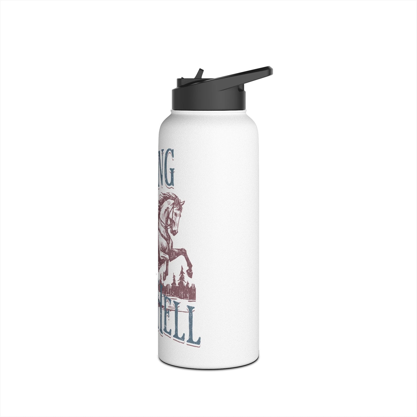 Raising Hell - Stainless Steel Water Bottle, Standard Lid