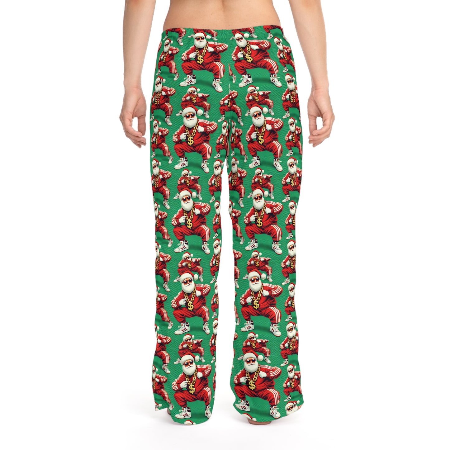 90s Hip Hop Santa Christmas Women's Pajama Pants