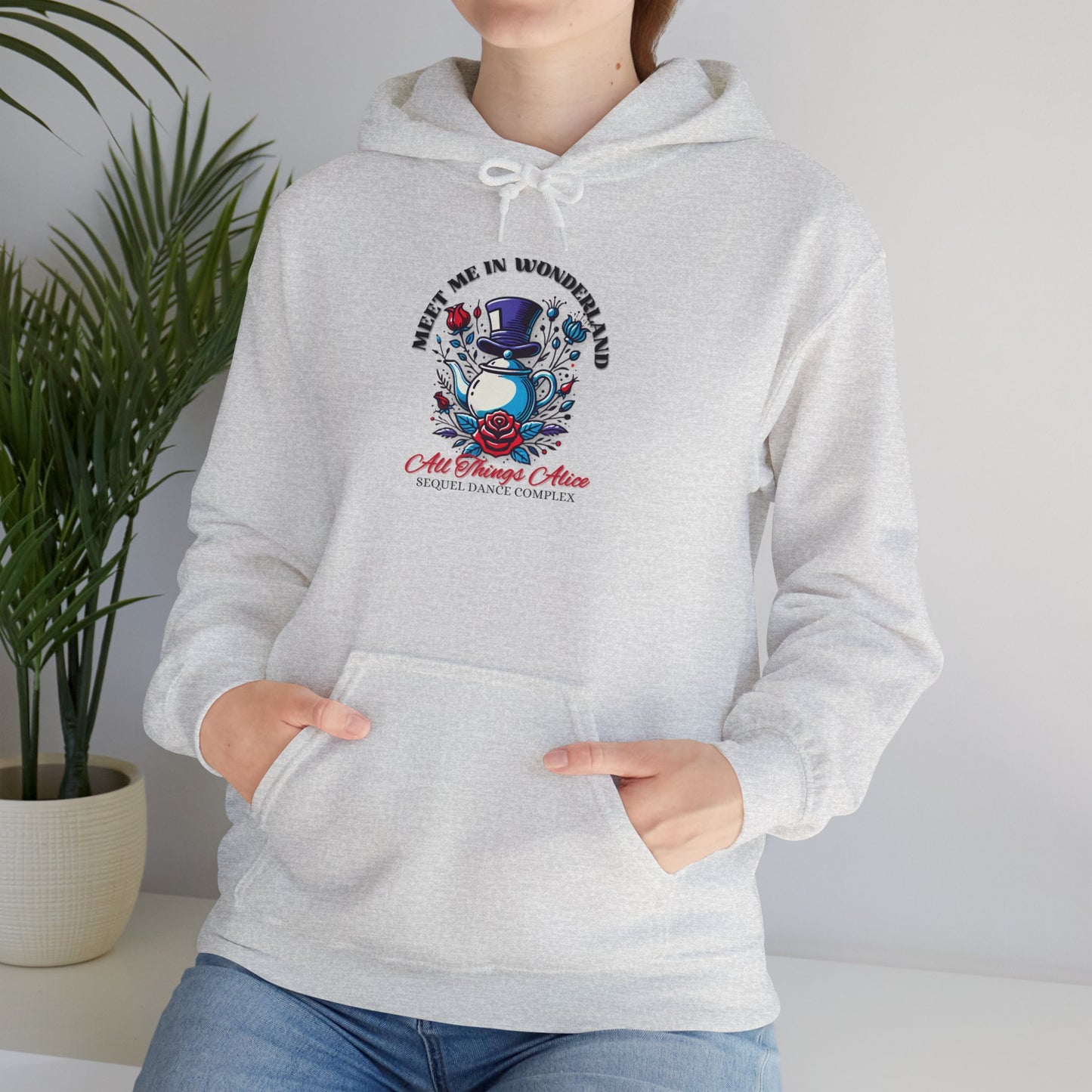 All Things Alice - Meet Me In Wonderland - Unisex Heavy Blend™ Hooded Sweatshirt