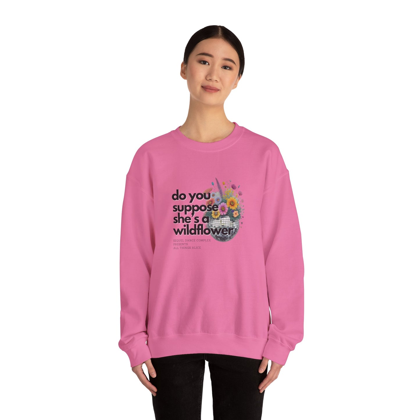 Wildflower Disco Flowers - Sweatshirt -  Unisex Ultra Cotton