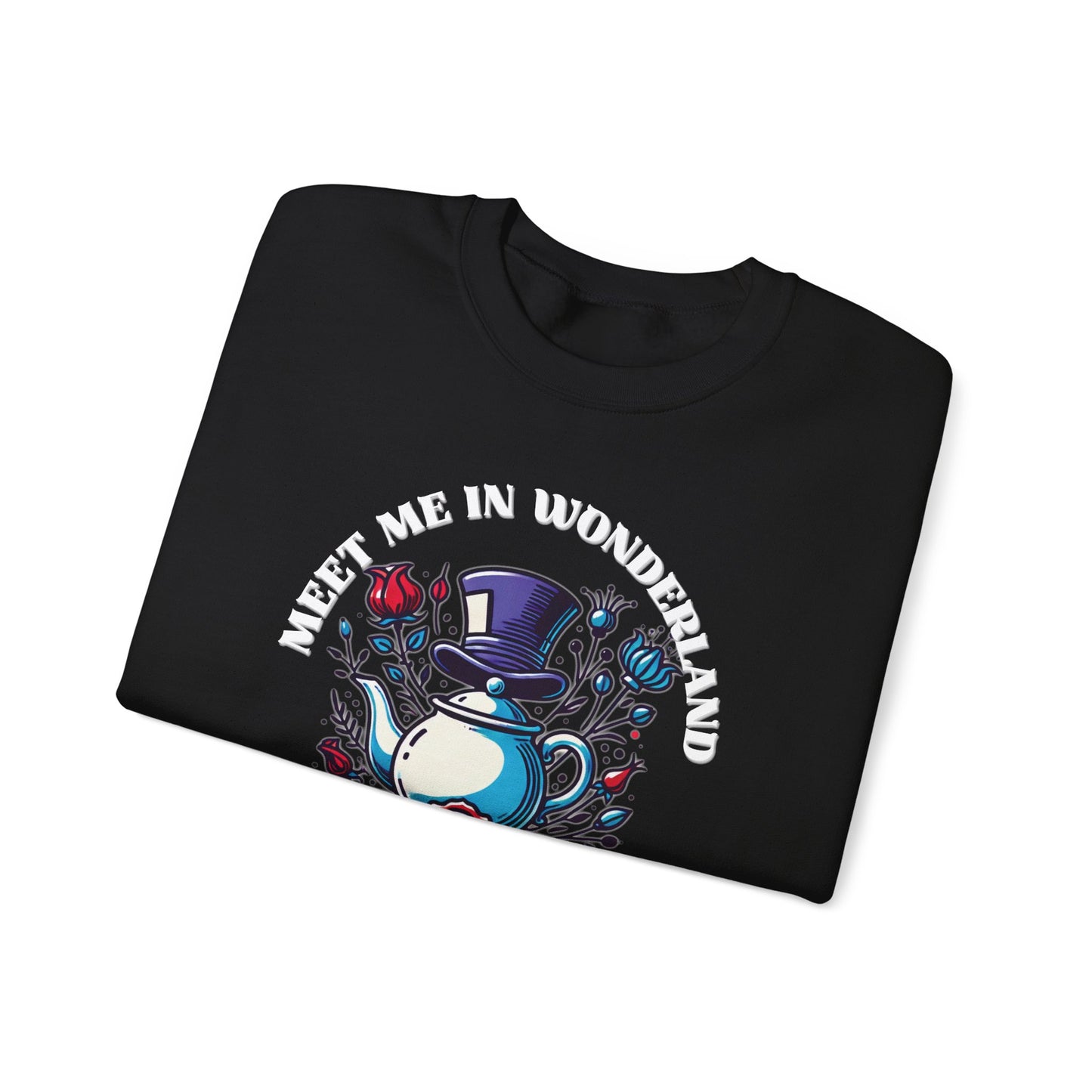 Meet Me In Wonderland - Gildan 18000 Sweatshirt