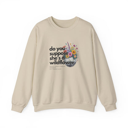 Wildflower Disco Flowers - Sweatshirt -  Unisex Ultra Cotton