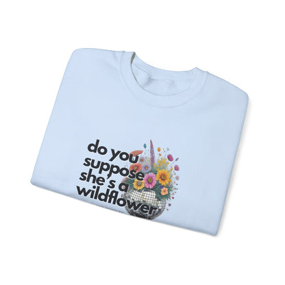 Wildflower Disco Flowers - Sweatshirt -  Unisex Ultra Cotton