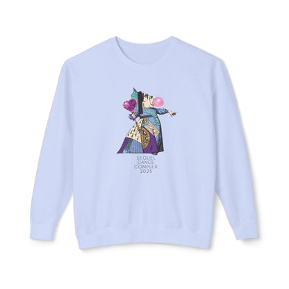 Bubblegum queen Comfort Colors Unisex Lightweight Crewneck Sweatshirt