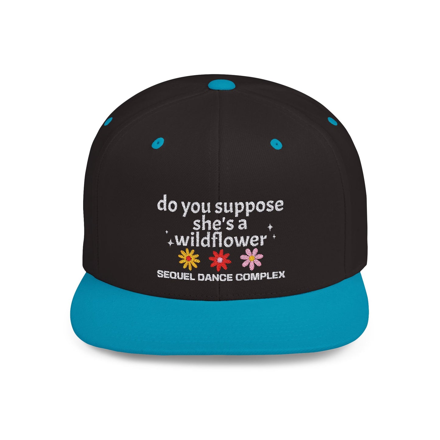 Wildflower Flat Bill Snapback