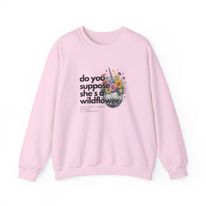 Wildflower Disco Flowers - Sweatshirt -  Unisex Ultra Cotton