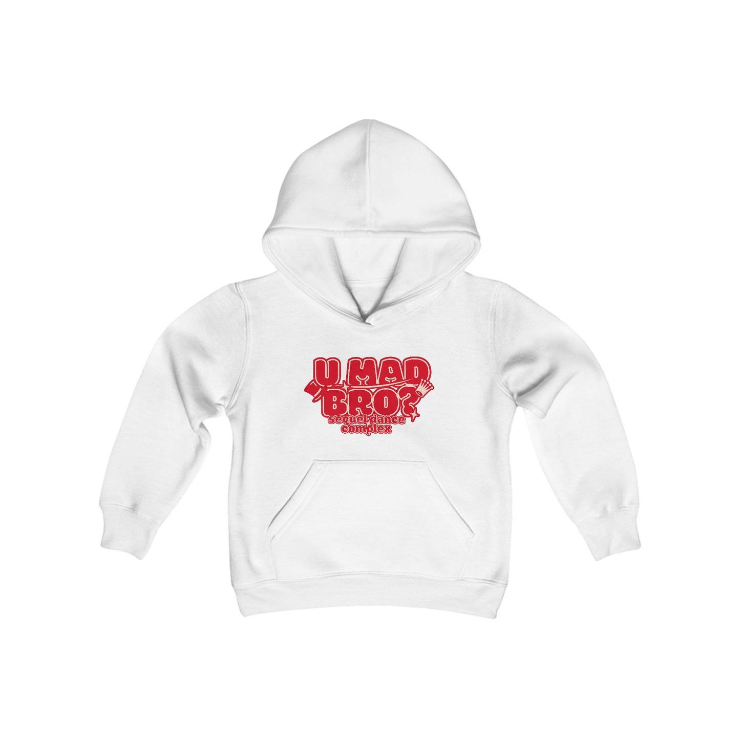 You Mad Bro? - Youth Heavy Blend Hooded Sweatshirt