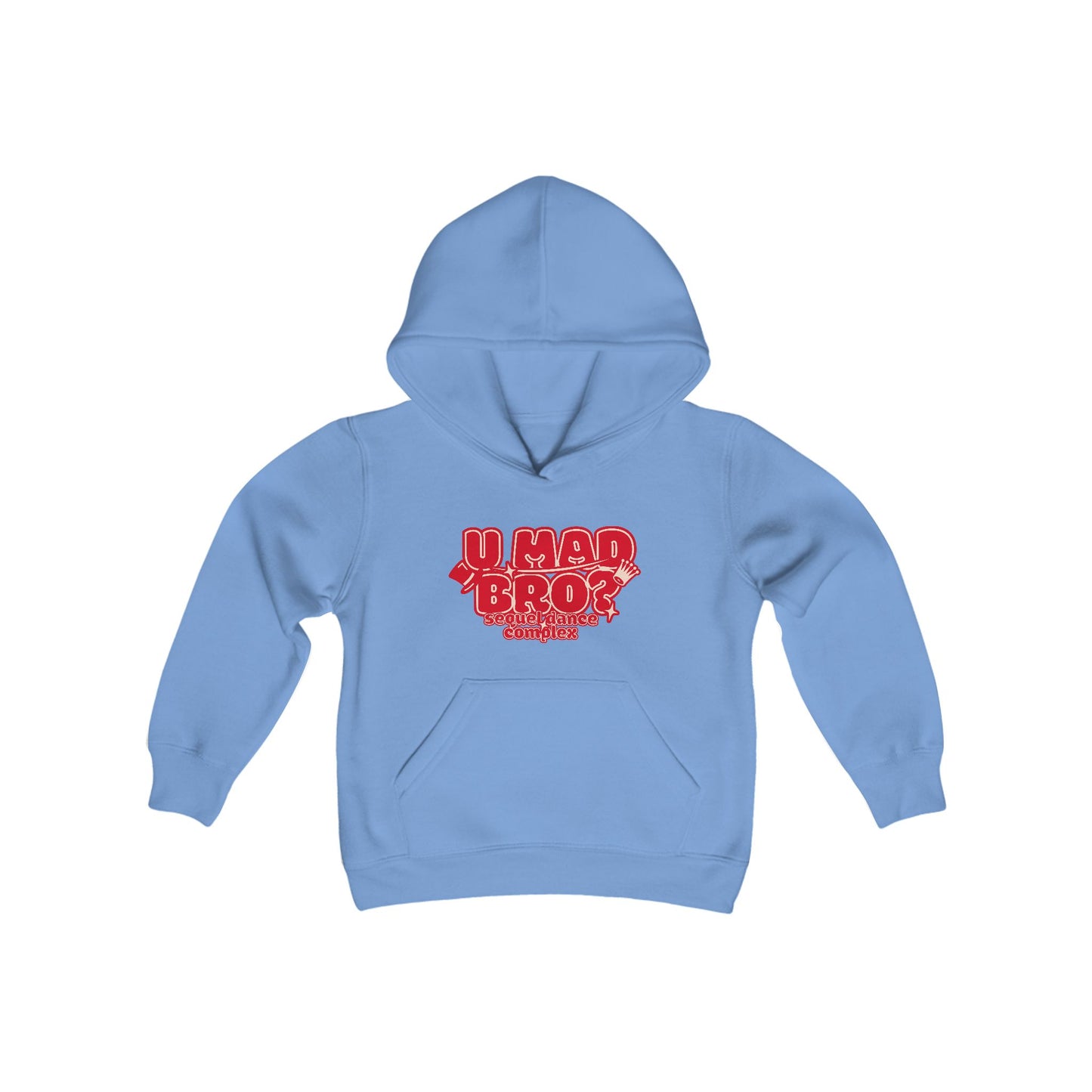 You Mad Bro? - Youth Heavy Blend Hooded Sweatshirt