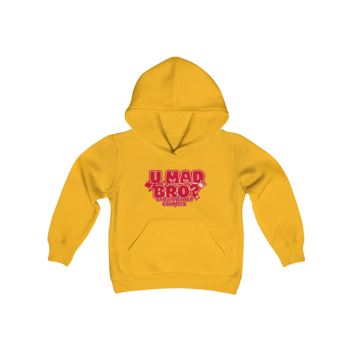 You Mad Bro? - Youth Heavy Blend Hooded Sweatshirt