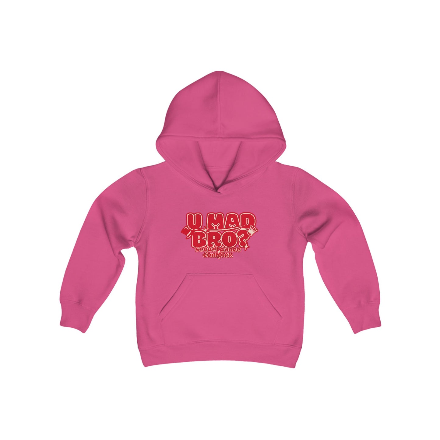 You Mad Bro? - Youth Heavy Blend Hooded Sweatshirt