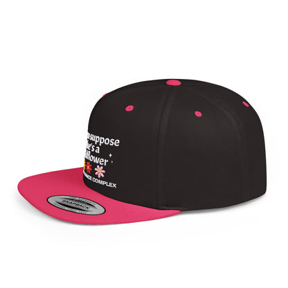 Wildflower Flat Bill Snapback